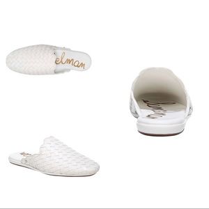 Sam edelman, katy mule, size 9, white woven